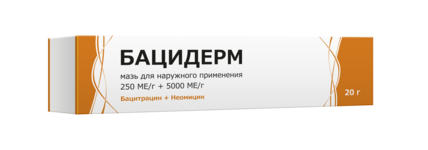 Бацидерм, мазь